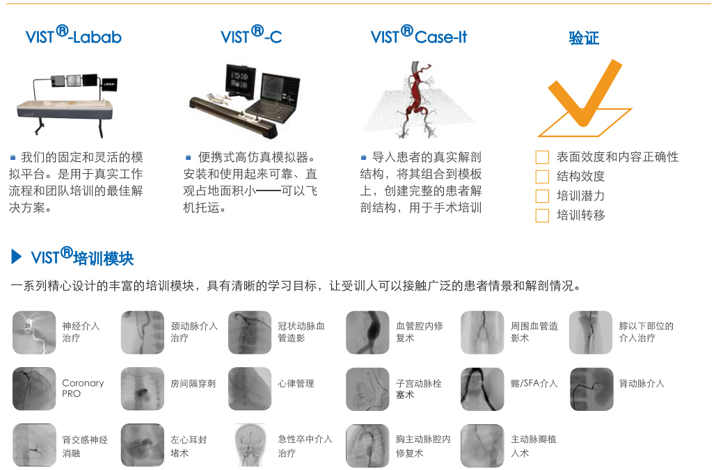 血管介入手術模擬器，Mentice